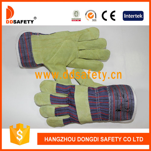 Cow split leather glove Cow split leather glove
